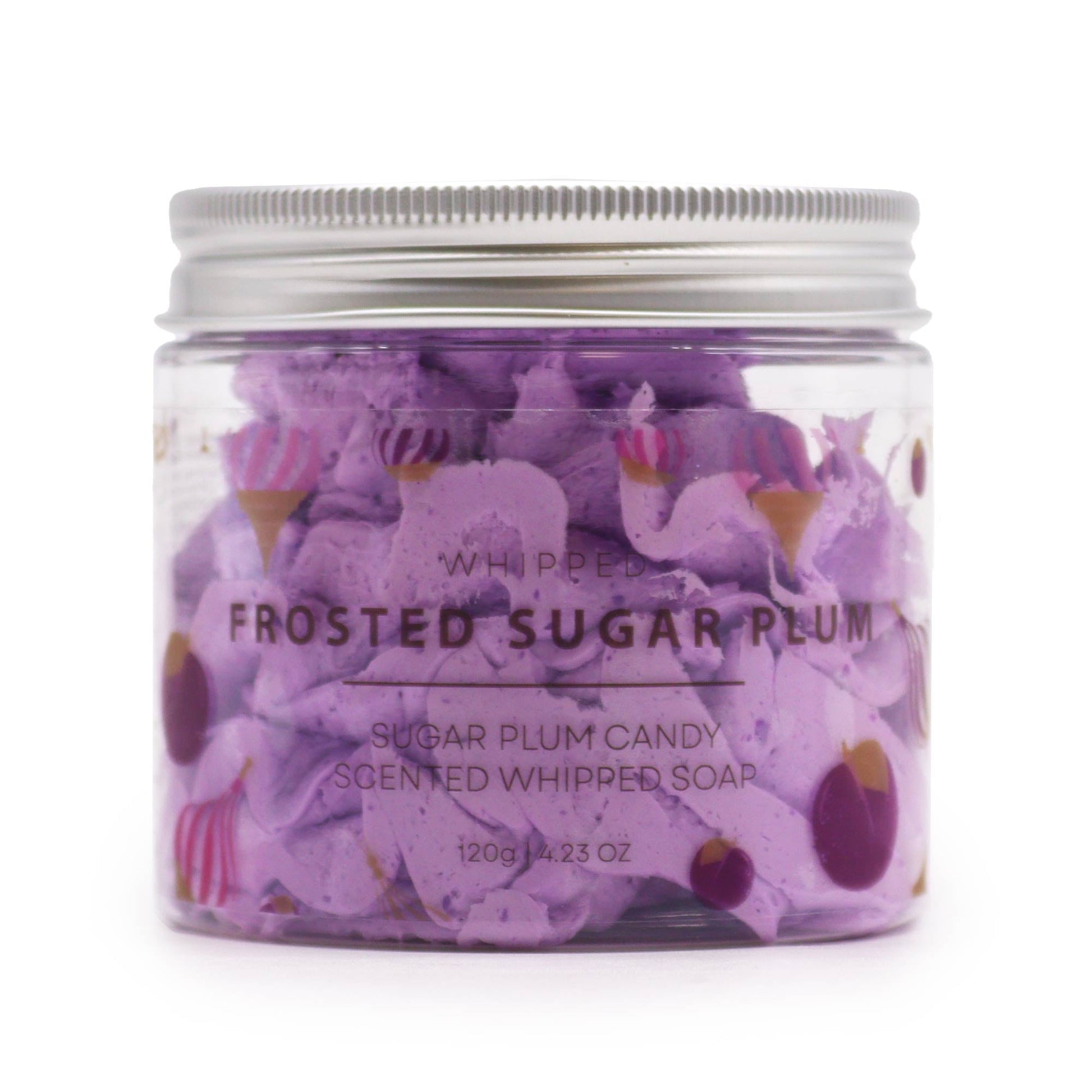 Frosted Sugar Plum Whipped Cream Soap 120g - Dai’s Sundries