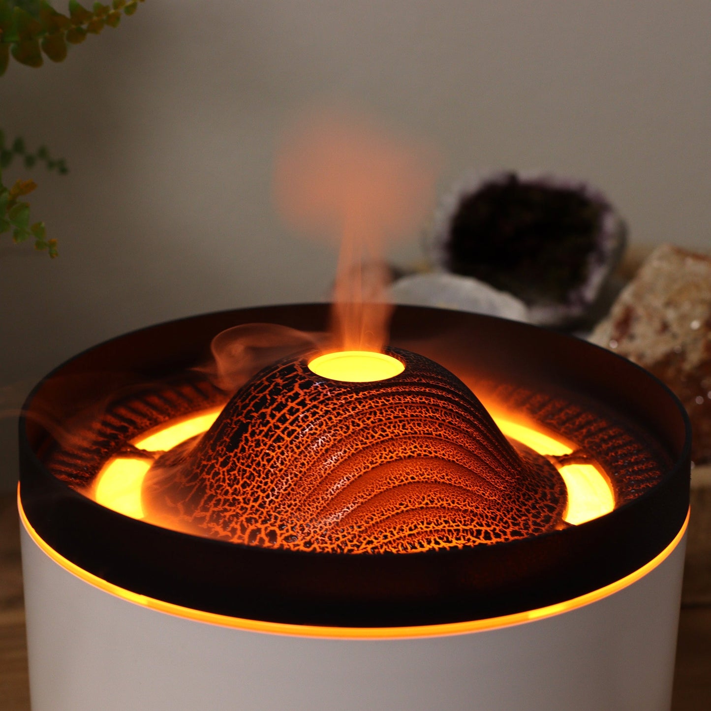 Large Volcano Effect Aroma Diffuser (plug) Two Colours - 560ml - Dai’s Sundries