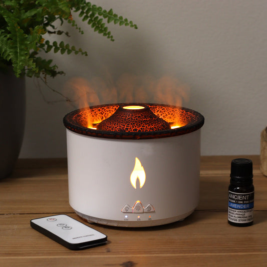 Medium Volcano Effect Aroma Diffuser (plug) Two Colours -360ml - Dai’s Sundries