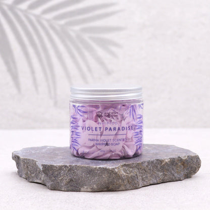 Parma Violet Whipped Cream Soap 120g - Dai’s Sundries